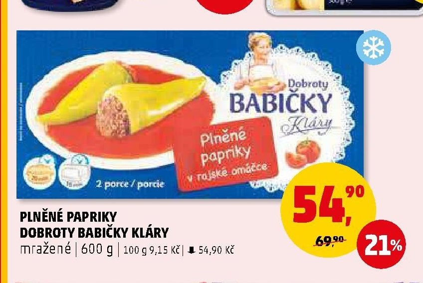 PLNĚNÉ PAPRIKY DOBROTY BABIČKY KLÁRY