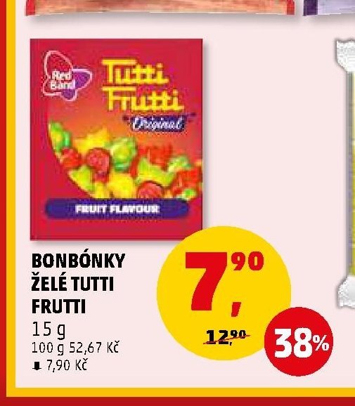 BONBÓNKY ŽELÉ TUTTI FRUTTI