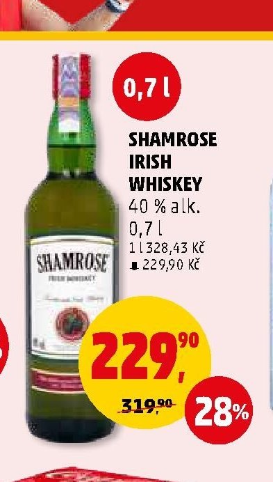 Shamrose Irish Whiskey