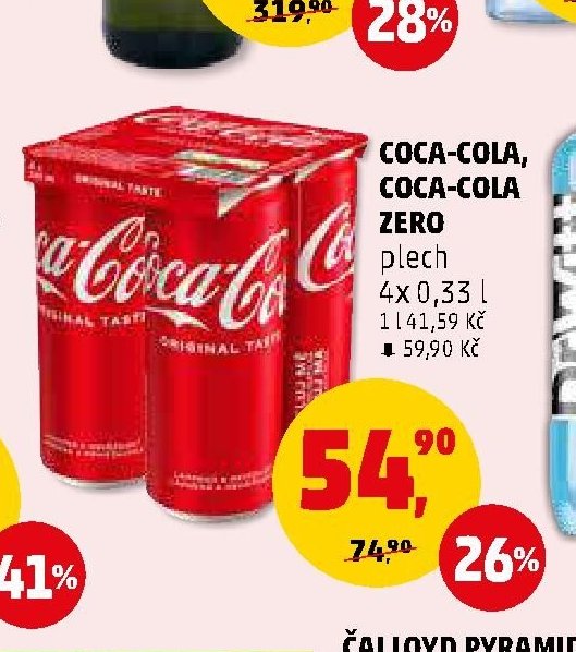 Coca-Cola, Coca-Cola Zero plech