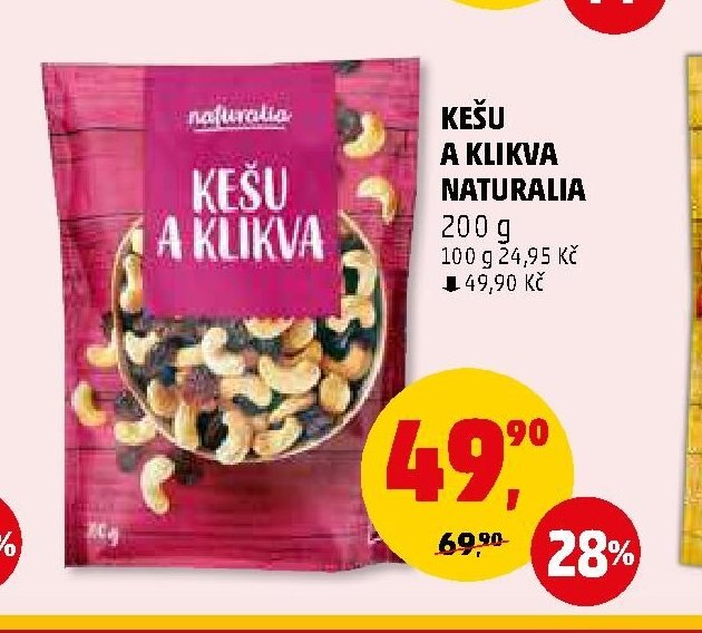 Kešu A Klikva Naturalia