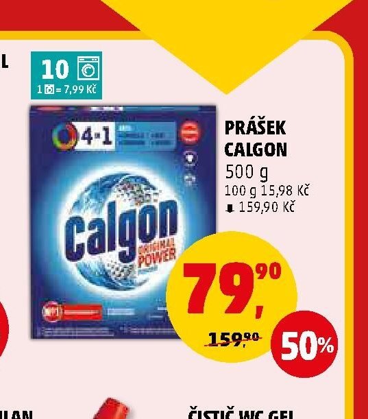 PRÁŠEK CALGON
