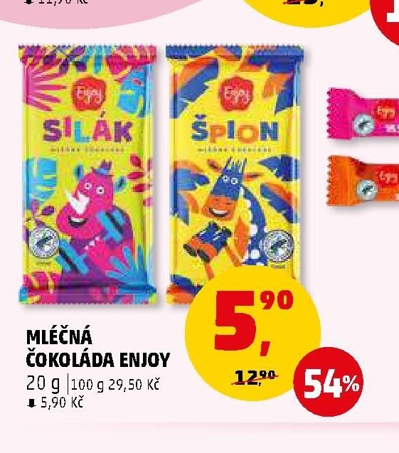 Mléčná čokoláda Enjoy