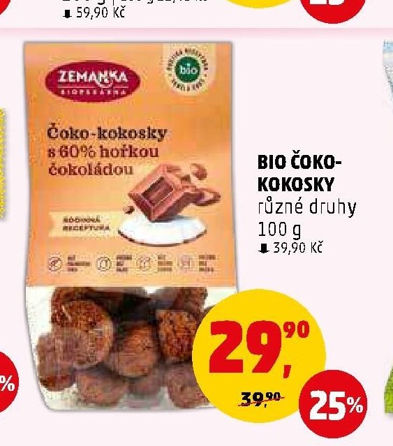 Bio čoko-kokosky