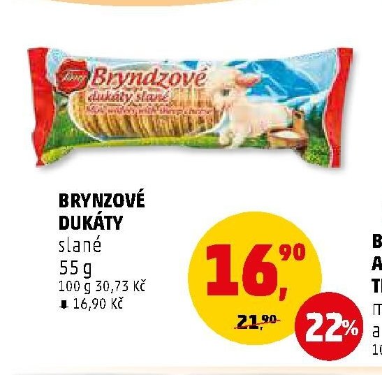 BRYNZOVÉ DUKÁTY slané