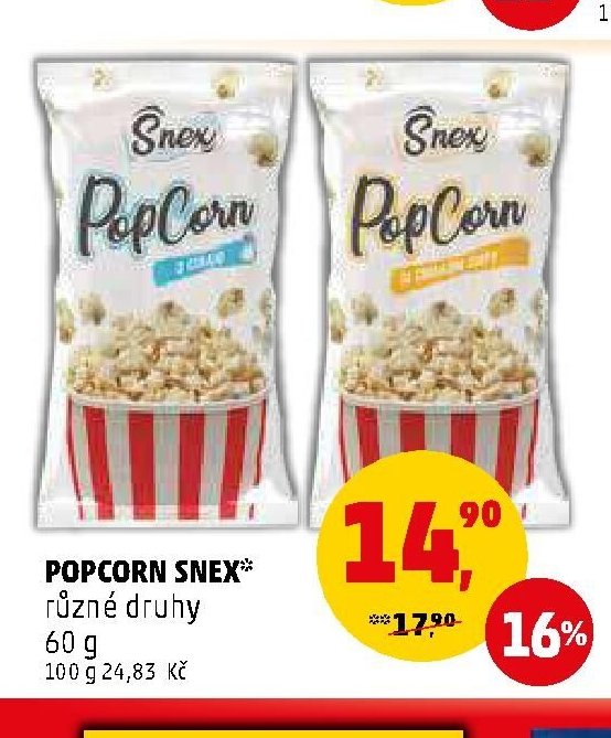 POPCORN SNEX