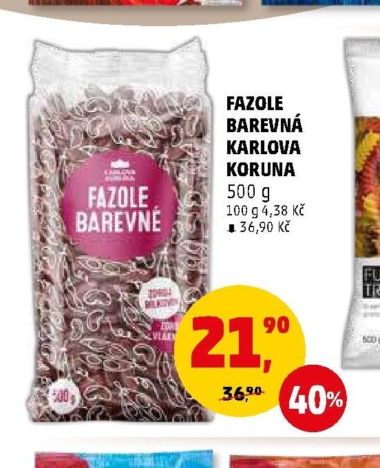 FAZOLE BAREVNÁ KARLOVA KORUNA