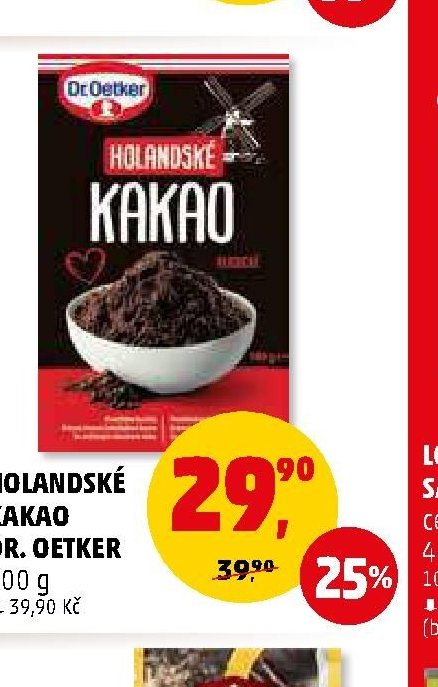 HOLANDSKÉ KAKAO DR. OETKER