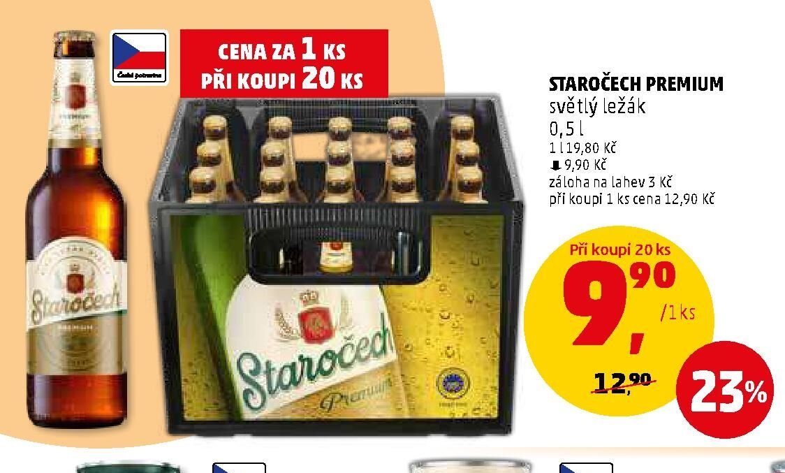 Staročech Premium světlý ležák