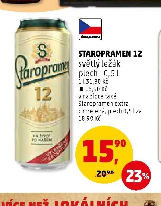 Staropramen 12 světlý ležák