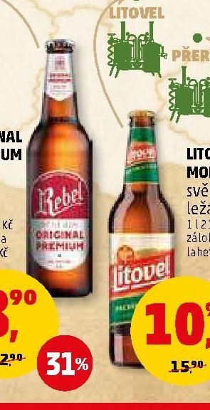 Rebel Original Premium světlý ležák