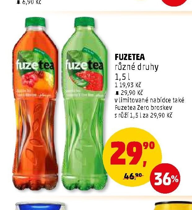 Fuzetea různé druhy 1,5 l