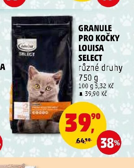 GRANULE PRO KOČKY LOUISA SELECT
