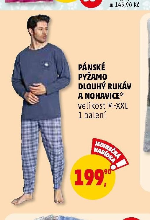 PÁNSKÉ PYŽAMO DLOUHÝ RUKÁV A NOHAVICE*