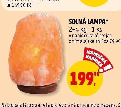 SOLNÁ LAMPA*