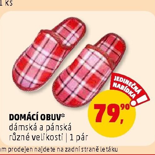 DOMÁCÍ OBUV*