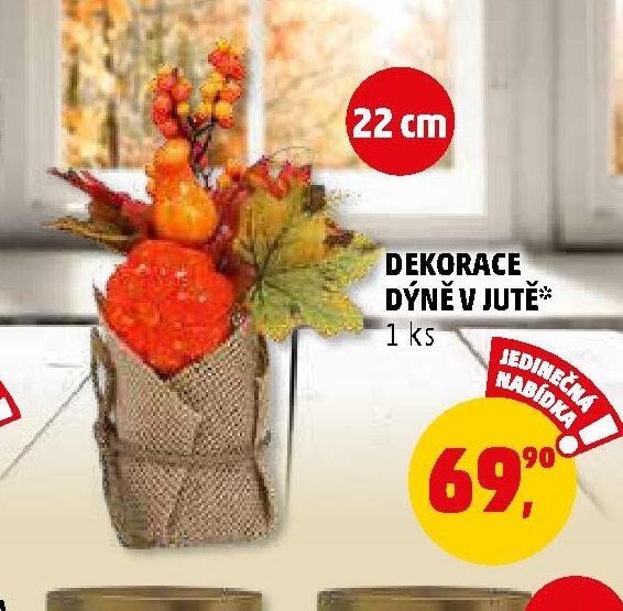 DEKORACE DÝNĚ V JUTĚ