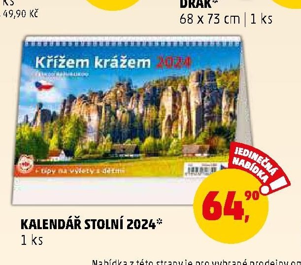 KALENDÁŘ STOLNÍ 2024