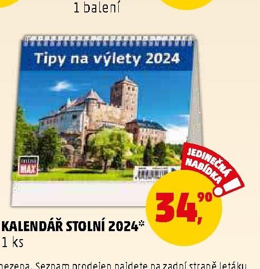 KALENDÁŘ STOLNÍ 2024
