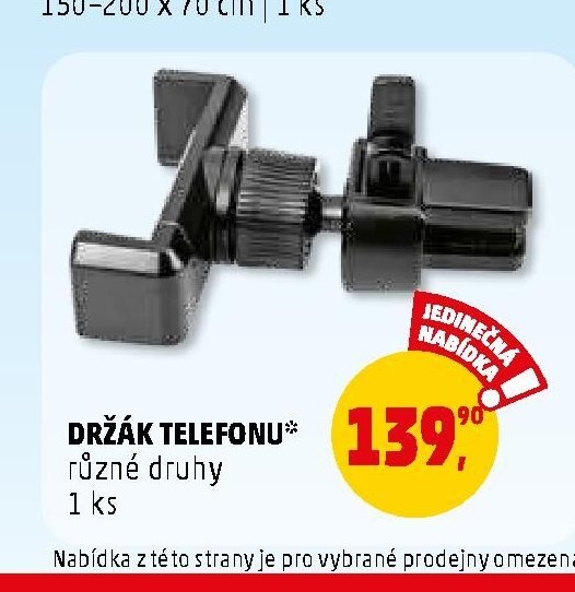 DRŽÁK TELEFONU