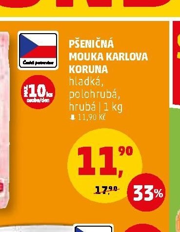 Pšeničná mouka Karlova Koruna