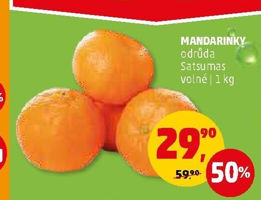Mandarinky Satsumas