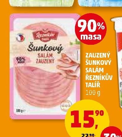 Šunkový salám Řezníkův talíř