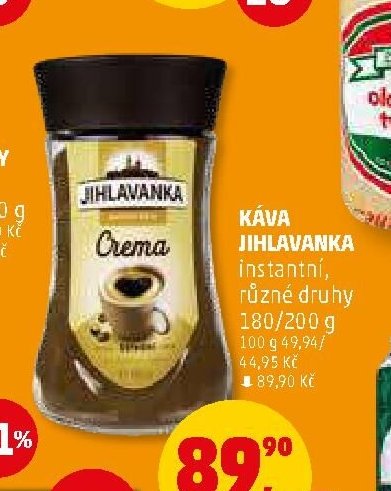 Káva Jihlavanka Crema