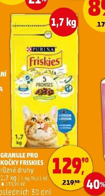 Granule pro kočky Friskies
