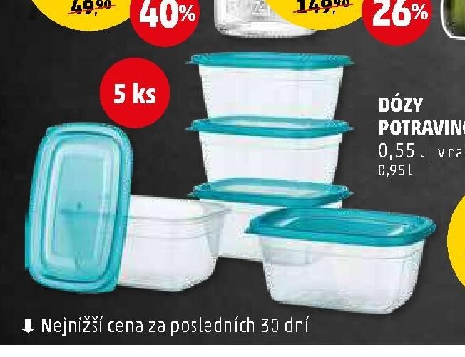 Dózy potravinové, 0,55 l