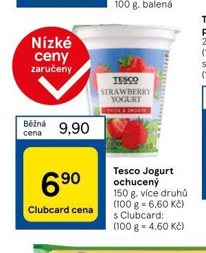 Tesco Jogurt ochucený