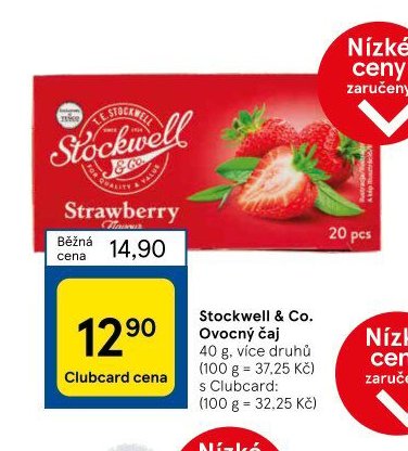 Stockwell & Co. Ovocný čaj