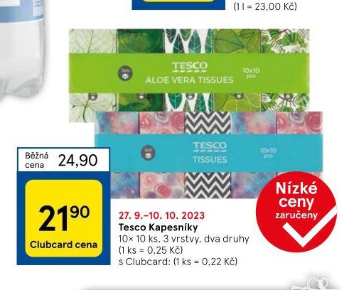 Tesco Kapesníky
