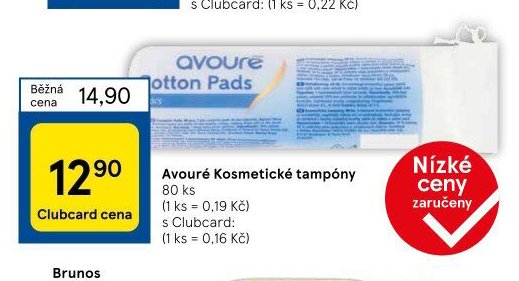 Avouré Kosmetické tampóny