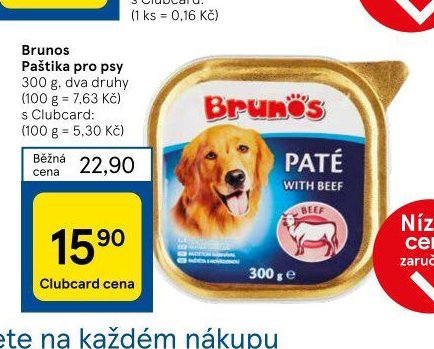 Brunos Paštika pro psy