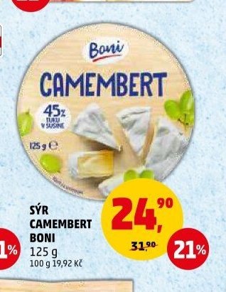 SÝR CAMEMBERT BONI