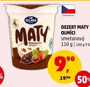 Dezert Olmíci Maty Olma
