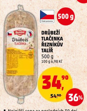 Drůbeží tlačenka Řezníkův talíř