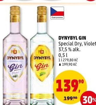 Gin Speciál Dry Dynybyl