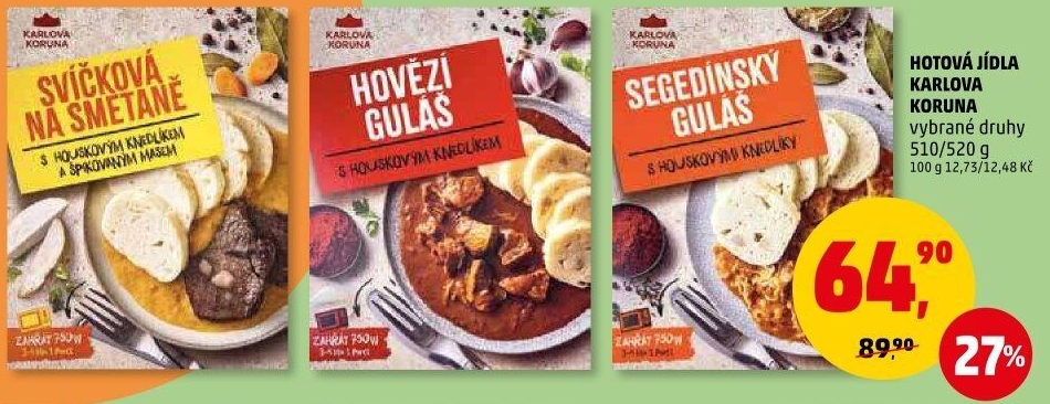 Hotová jídla Karlova Koruna