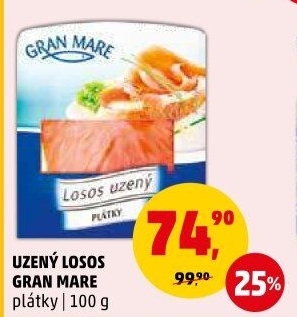 Losos uzený Gran Mare