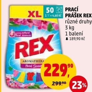 Prací prášek Rex