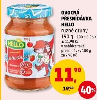 Přesnídávka Hello