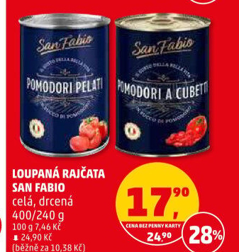 Rajčata loupaná San Fabio