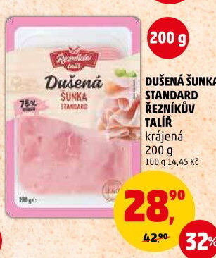 Šunka dušená standard Řezníkův talíř