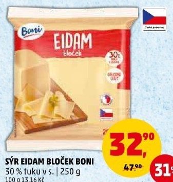 Sýr Eidam 30% Boni