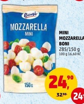 Sýr Mozzarella třešinky Boni