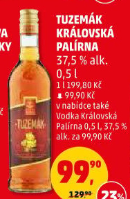 Tuzemák Královská palírna