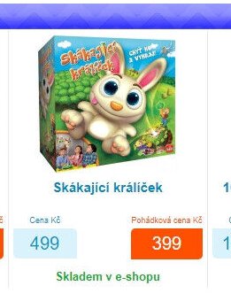 Skákající králíček