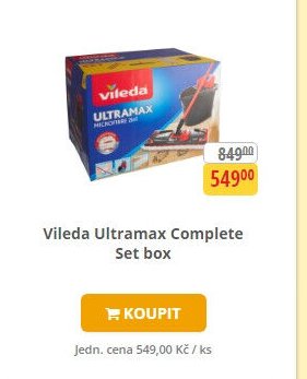 Vileda Ultramax Complete Set box